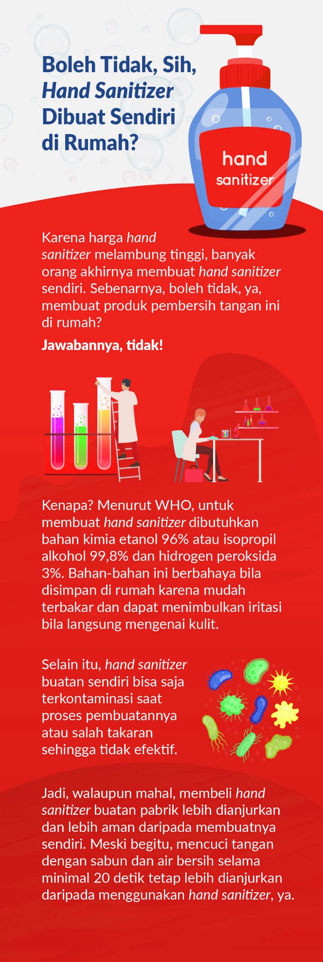 Cara Mudah Buat Hand Sanitizer Sendiri