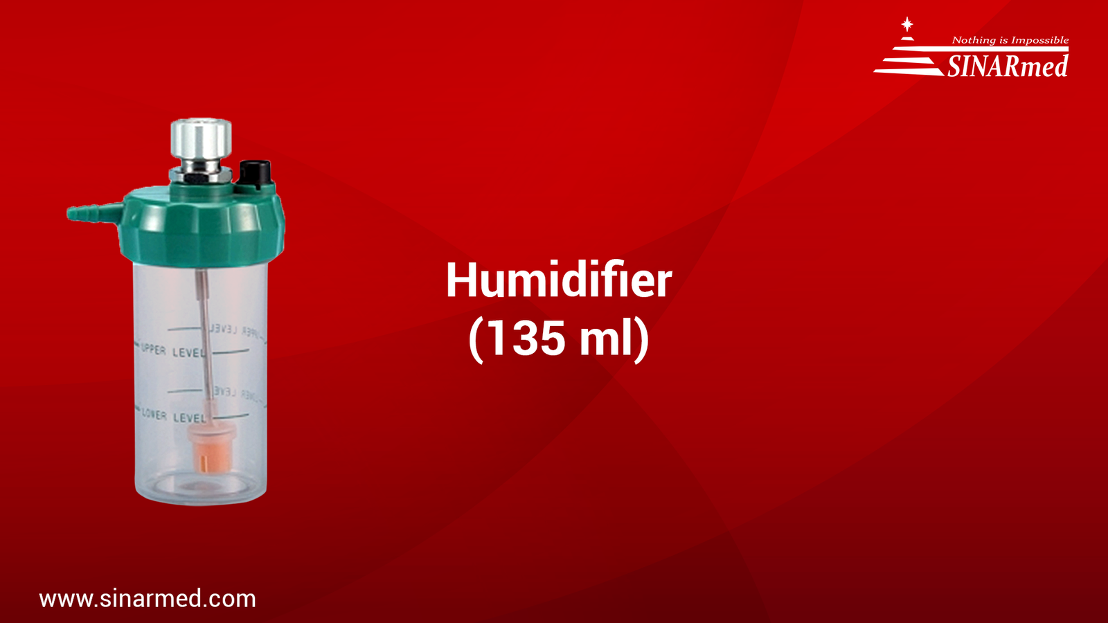 HUMIDIFIER OXYGEN 135ML