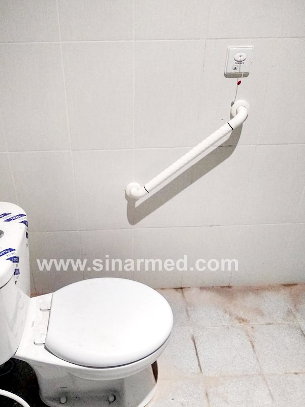 Pemasangan GRAB BAR (RAILING TOILET)