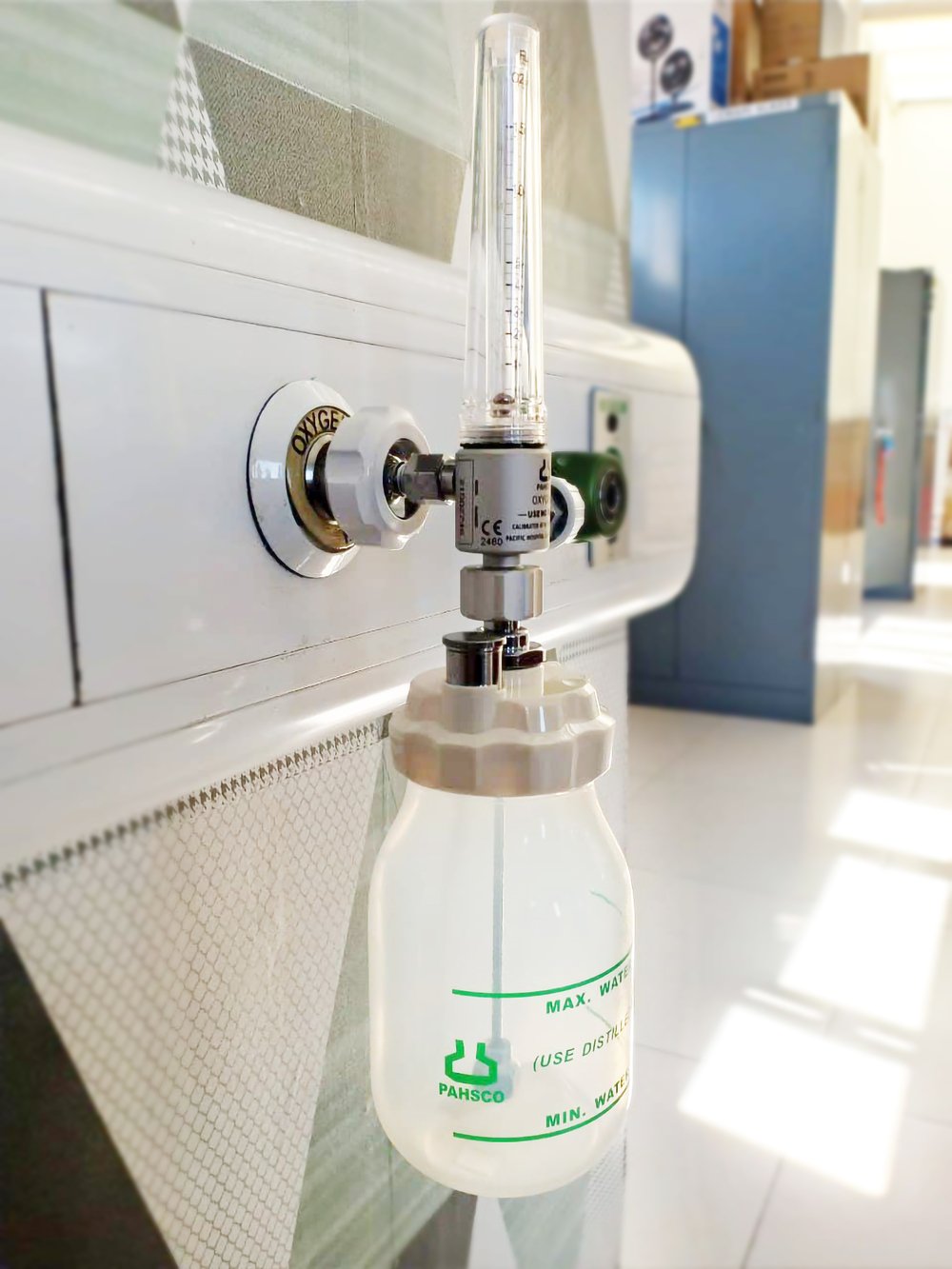 PAHSCO HUMIDIFIER REUSABLE OXYGEN 315ML (White Cap) modal